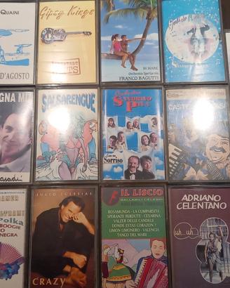16 musicassette + una musicassetta doppia