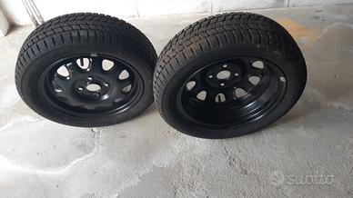 2 Pneumatici completi invernali 