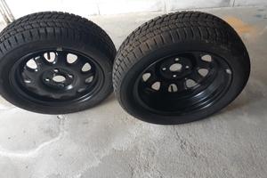 2 Pneumatici completi invernali 