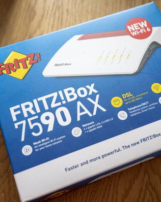 FritzBox 7590ax v2 + FritzBox repeater 1200ax