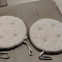 cuscini tondi per sedie