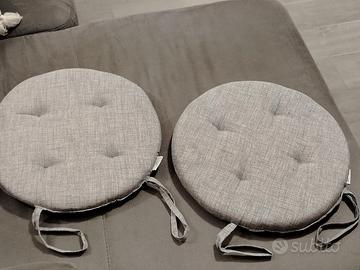 cuscini tondi per sedie