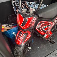 Mini moto elettrica Spark 250r7