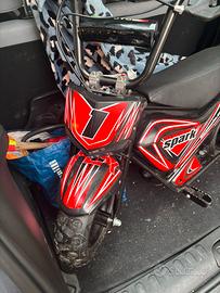 Mini moto elettrica Spark 250r7