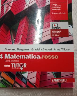Libro di matematica per il Quarto anno  