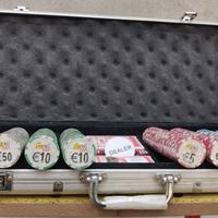 Set casinò poker o roulette 500 fisch Euro