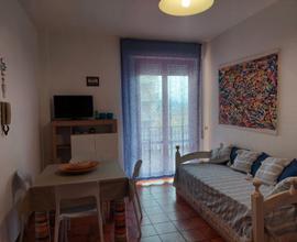 TRILOCALE con grande terrazza 200m pinete e mare
