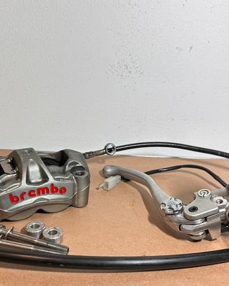 Brembo m50 + Brembo pr15 semiradiale e tubo freno