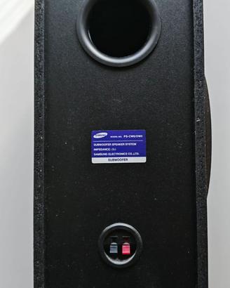 Subwoofer + 2 altoparlanti Samsung