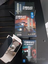 Luci bianche  Auto e Moto SIRIUS H1 Short