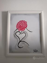 disegni su tela a olio