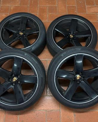 Kit cerchi e gomme originali Porsche macan da 21