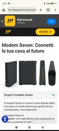 Modem Fastweb Seven più 2 Booster Seven 