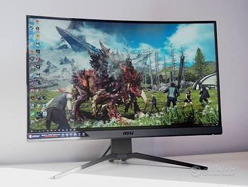 Monitor PC Curved Gaming MSI Optix MAG272CQR – 27"