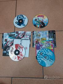 LOTTO 4 GIOCHI PS1 PLAYSTATION FUNZIONANTI