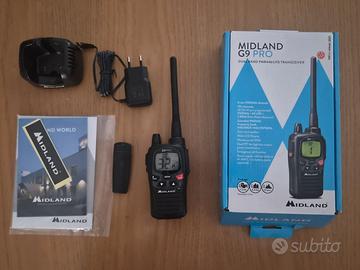 Walkie Talkie Midland G9 PRO 5 w. versione Export