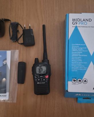 Walkie Talkie Midland G9 PRO 5 w. versione Export