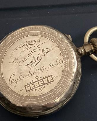 Orologio Remontoir cylindre 10 rubis Geneve