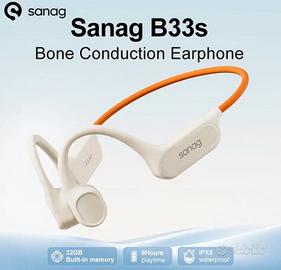 Cuffie da nuoto Conduzione Ossana Bluetooth 5.3