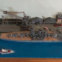 Yamato diorama navale