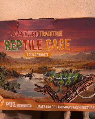 Terrario 30 x 18 x 22