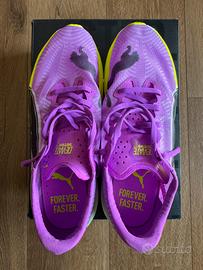 Scarpe Puma Deviate Nitro Elite 3 Viola Verde SS25