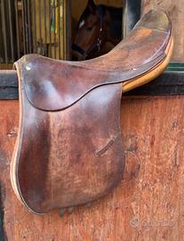 Sella da scuola marrone 17.5