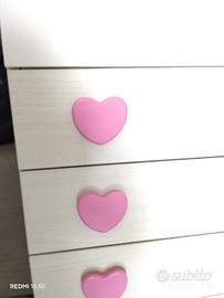 Maniglie a forma di cuore