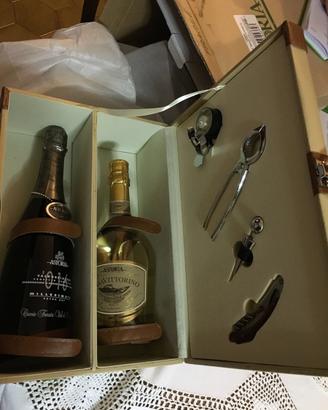 Confezione vini Astoria con astuccio in pelle