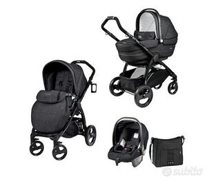 Trio peg perego: passeggino, culla, ovetto, isofix