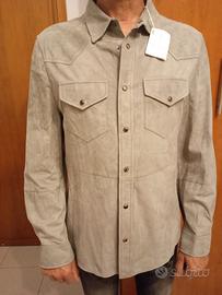 Camicia in camoscio  brunello cucinelli