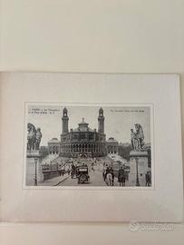 Vecchie stampe Parigi