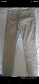 Jeans skinny H&M Divided donna L beige