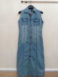 Abito lungo in jeans