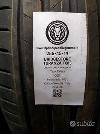 2 gomme 255 45 19 bridgestone a8904