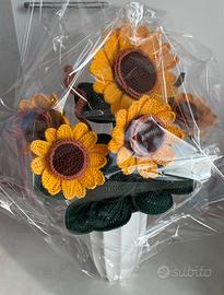 Compositore di girasoli artiginali all’ucinetto