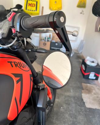 Specchietti end bar triumph trident 660
