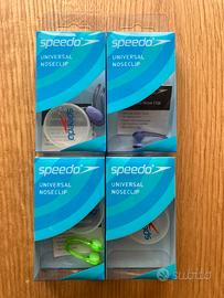 Tappi naso stringinaso nuoto speedo nuovi 4 pezzi