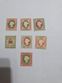 francobolli HELIGOLAND 1867 