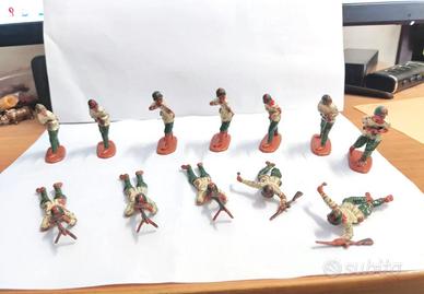 12 Soldatini Fanteria Russa WW II Cloni Airfix