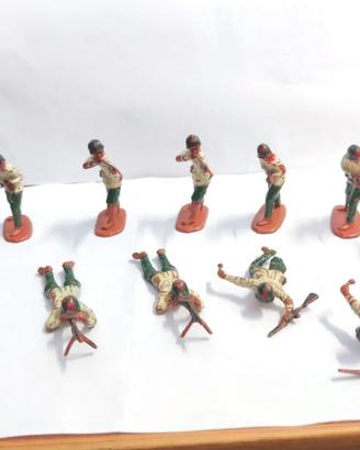 12 Soldatini Fanteria Russa WW II Cloni Airfix