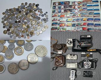 Mega Lotto Vintage Monete Fotografia Video Schede