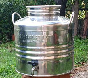 Fusto contenitore bidone  INOX 30L