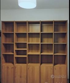 Libreria modulare colore frassino