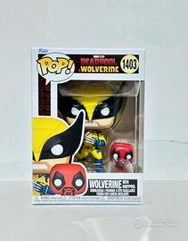 Funko Pop! Wolverine e Babypool Marvel #1403