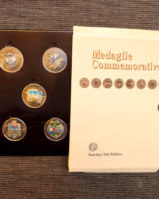 medaglie TCI commemorative 1898-1903 vintage