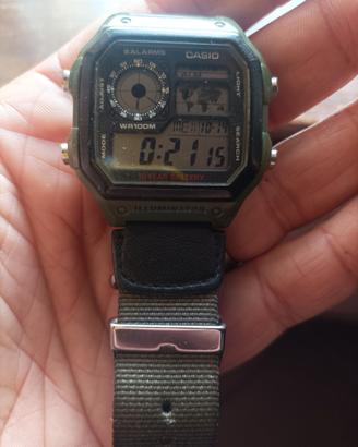 Orologio Casio Verde 