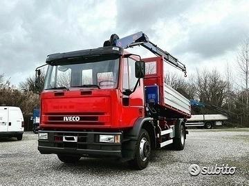 Iveco Eurocargo 150 gru e ribaltabile