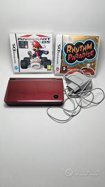 Nintendo DSi XL + caricatore e due giochi