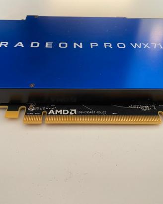 Scheda video AMD Radeon Pro WX7100
